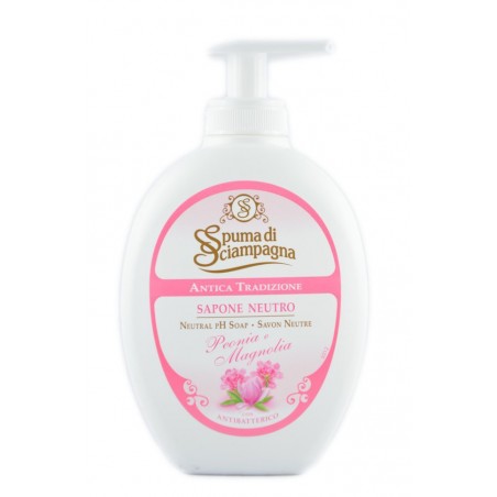 8007750004175Spuma Di Sciampagna Sapone Liquido Peonia & Magnolia Con Dispenser 250ml