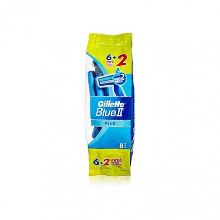 7702018314157GILLETTE BLUEII PLUS USA&GETTA 6+2PZ