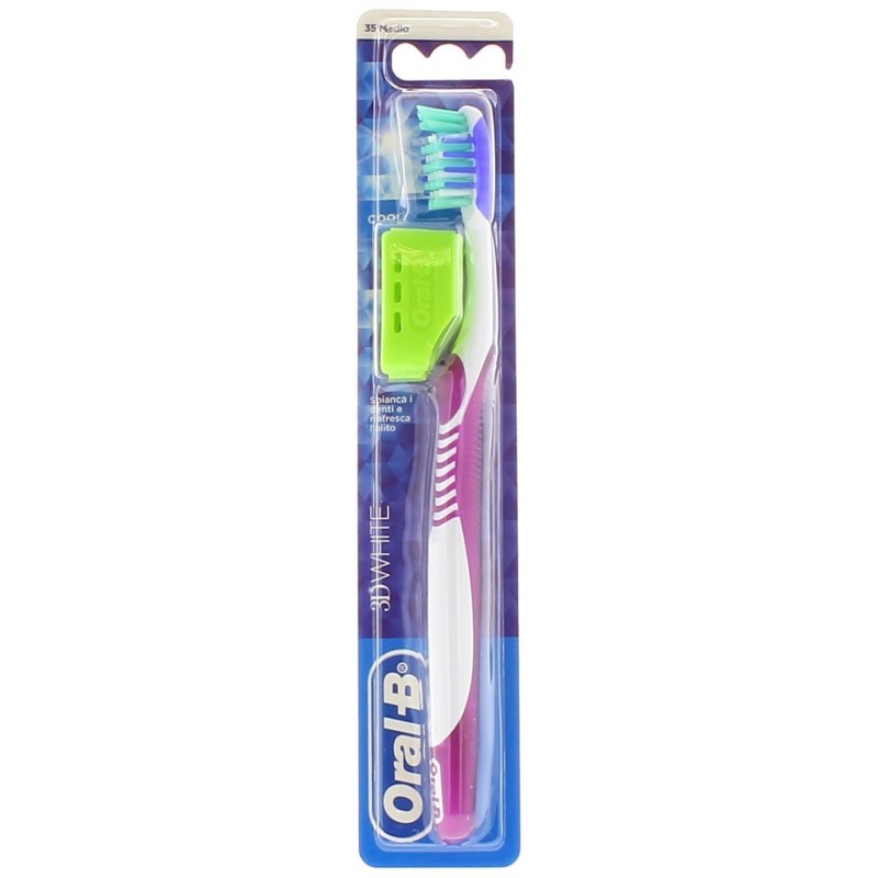 3014260806293Oral-B Spazzolino 3d White Cool 35 Medio 1pz