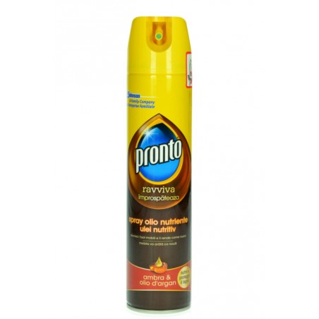 5000204011425Pronto Ravviva Spray Olio Nutriente Ambra E Argan 250ml
