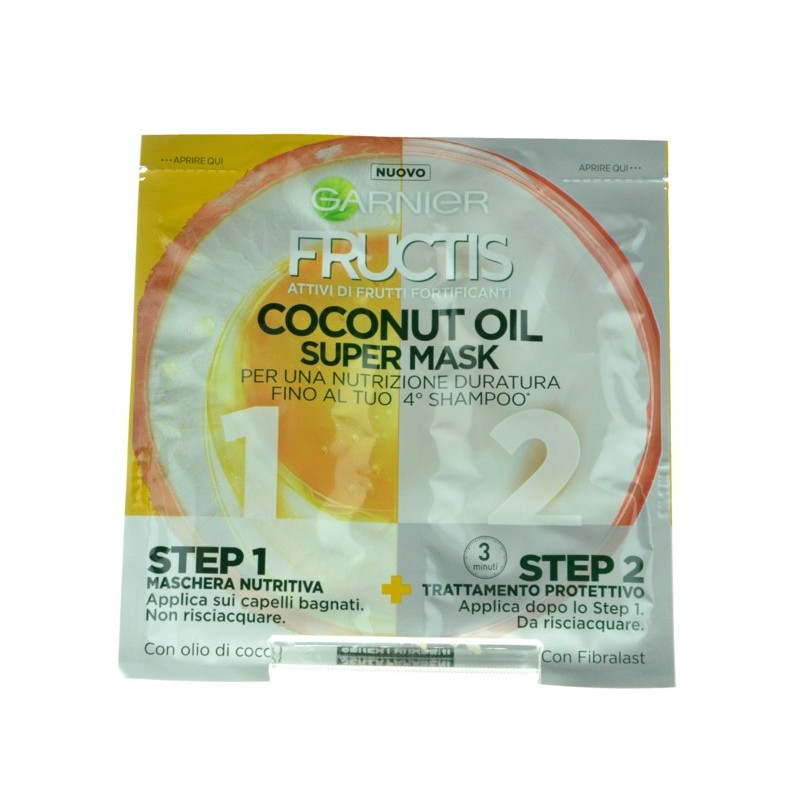 3600542071055Fructis Maschera Super Mask Coconut 2x15ml
