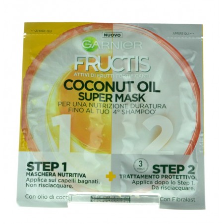 3600542071055Fructis Maschera Super Mask Coconut 2x15ml