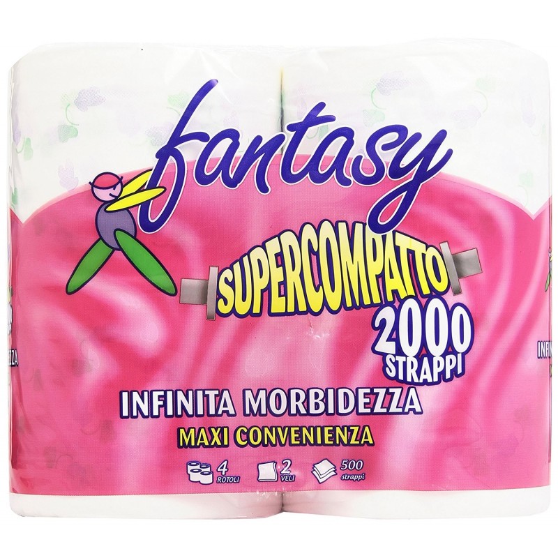 8007091001147Fantasy Igienica Supercompatto 4pz