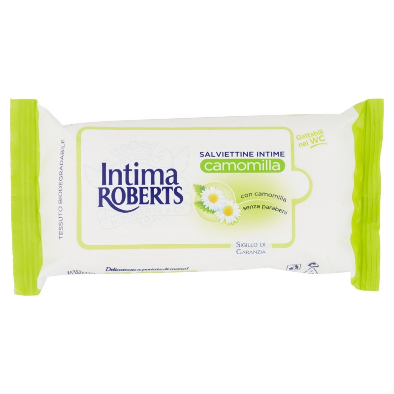8002410033625Neutro Roberts Salviettine Intime Camomilla 12pz 8002410033625Neutro Roberts Salviettine Intime Camomilla 12pz