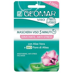 8003510015450Geomar Maschera Viso Idratante - Anti-Stress 2x7,5ml