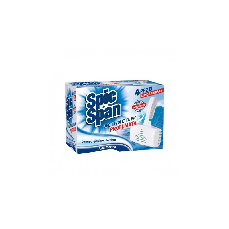 8008970043111SPIC&SPAN TAVOLETTA FRESCHEZZA MARINA 4PZ
