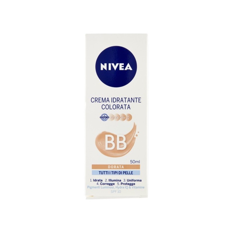 4005800096211Nivea Crema Bb Idratante Colorata Dorata 50ml