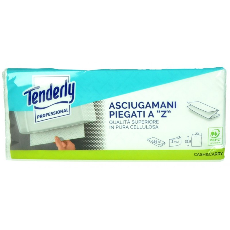 8005892348768Tenderly Asciugamani A "Z" 154pz