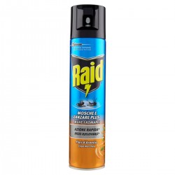 5000204991871RAID MOSCHE & ZANZARE FIORI D'ARANCIO SPRAY 400ML