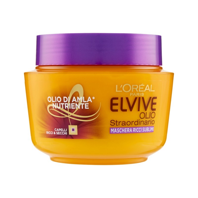 3600523605781Elvive Maschera New Ricci Sublimi Vaso 300ml
