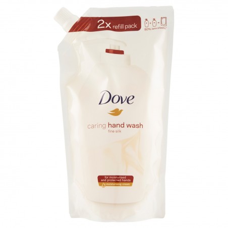 8717163573792Dove Sapone Liquido Fine Silk Eco Ricarica 500ml