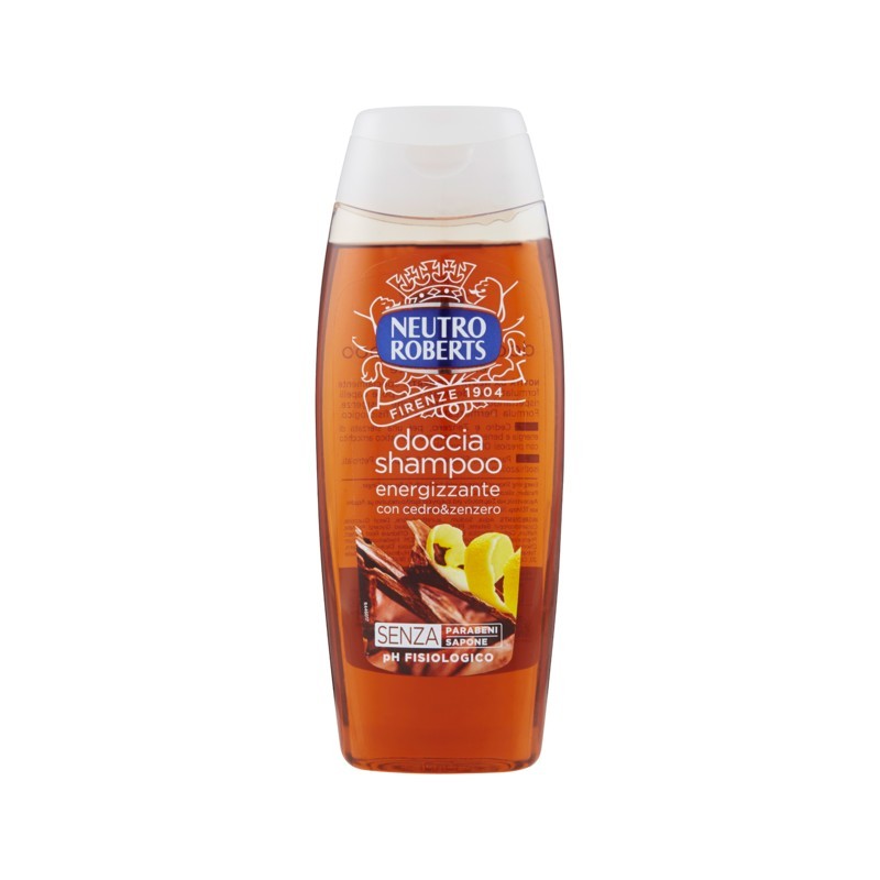 8002410009613Neutro Roberts Doccia Shampoo Energizzante - Cedro E Zenzero 250ml