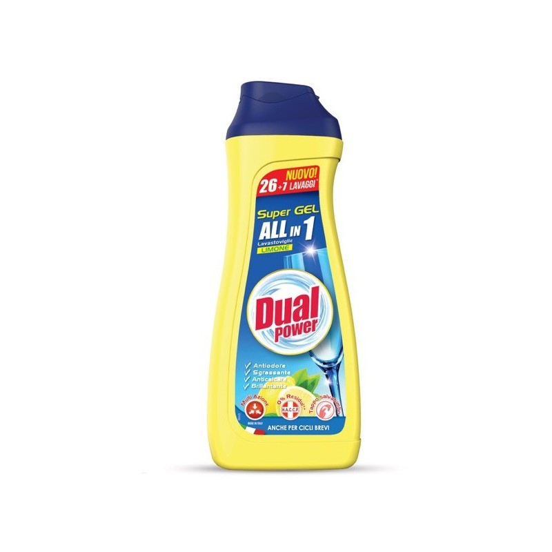8054633831656Dual Power Super Gel All In One Limone 660ml