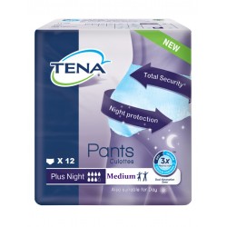 7322540839913Tena Pants Plus Night Misura Media 12pz