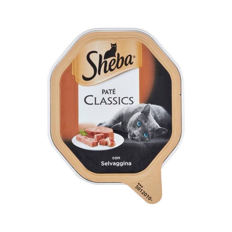 4008429065361Sheba Pate' Classics Selvaggina 85gr