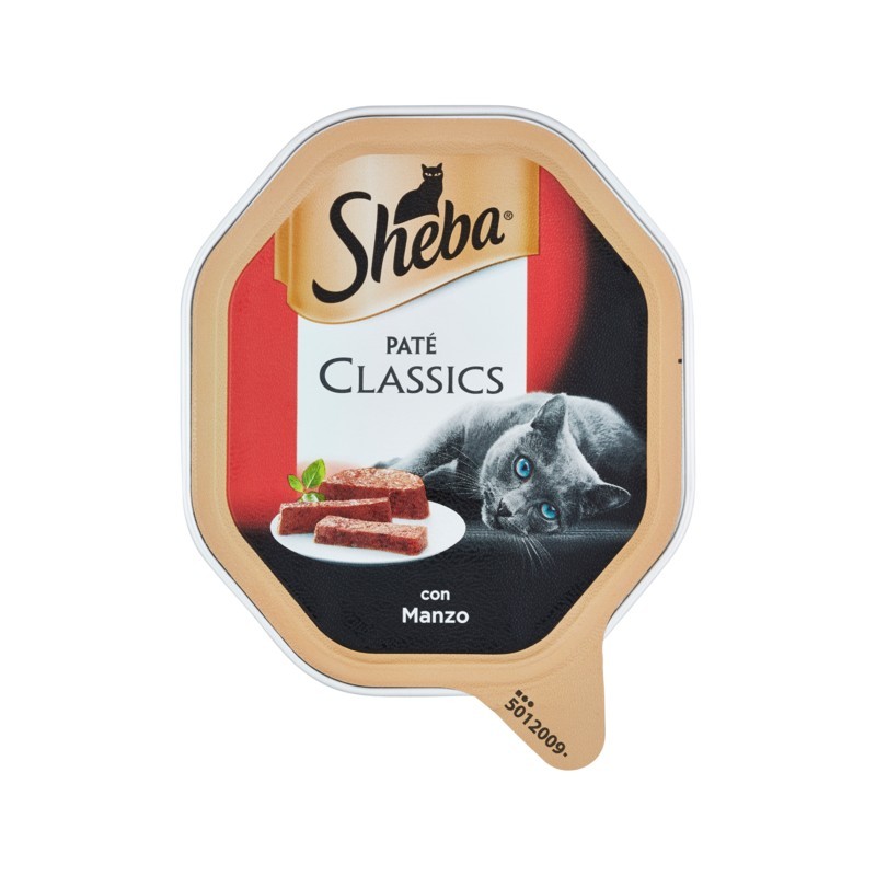 4008429065323Sheba Pate' Classics Manzo 85gr