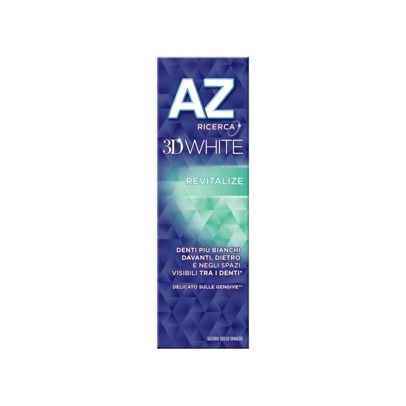 8001090878397AZ DENTIFRICIO 3D WHITE REVITALIZE 65+10ML