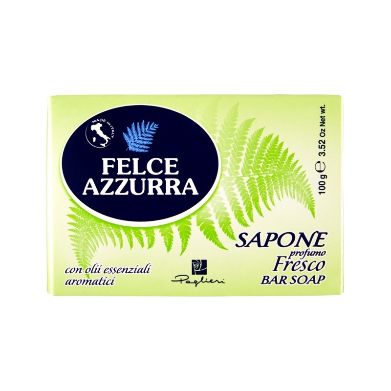 8001280307621Felce Azzurra Sapone Solido Profumo Fresco 100gr