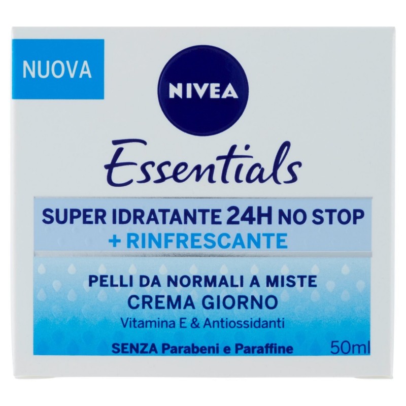 4005800097577Nivea Crema Super Idratante 24h No Stop + Rinfrescante 50ml