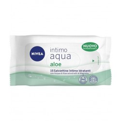 42360469Nivea Salviettine Intime Aqua Aloe 15pz