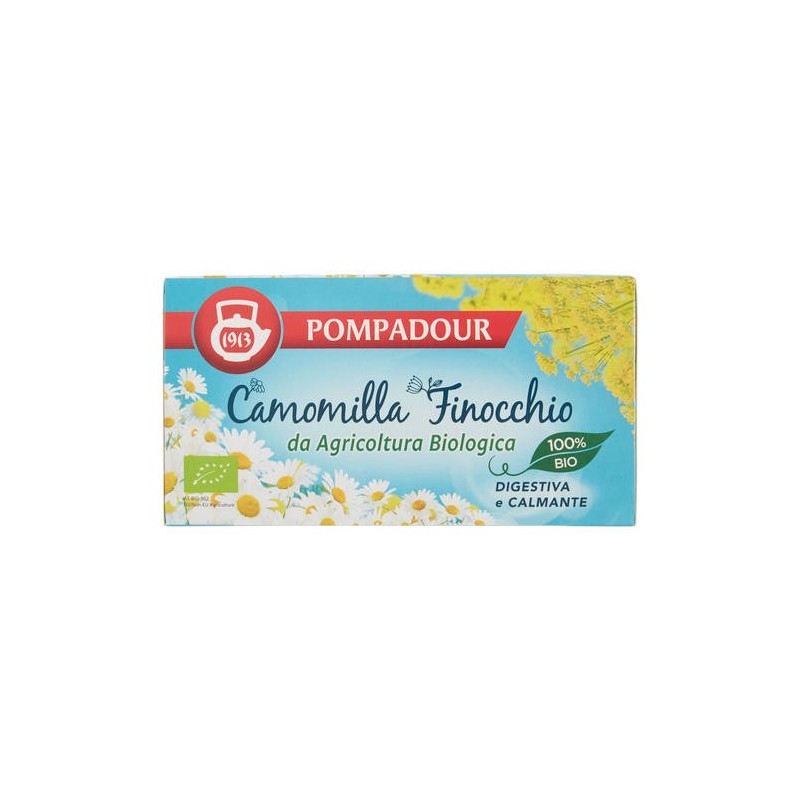8002355570773Pompadour Camomilla E Finocchio 18 Filtri