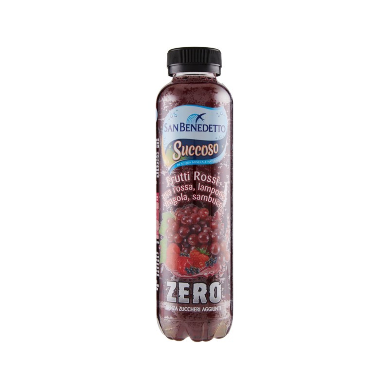 8001620015643San Benedetto Succoso Zero Frutti Rossi 400ml