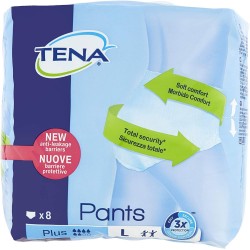 7322540911725Tena Pants Plus Large New 8pz