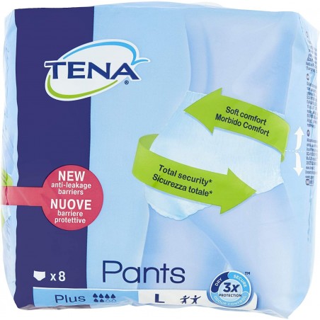 7322540911725Tena Pants Plus Large New 8pz