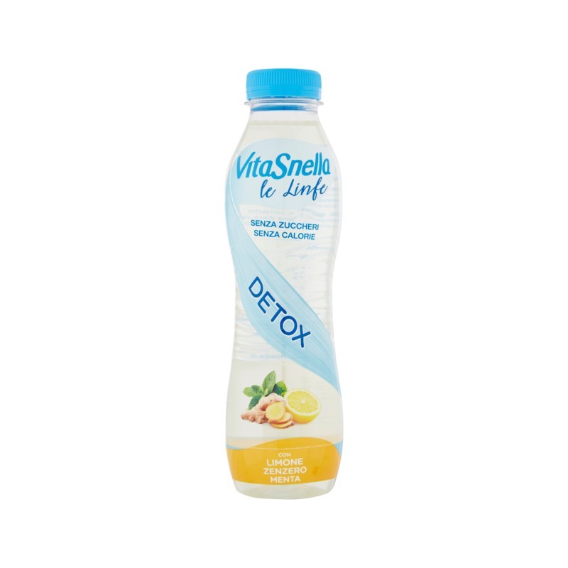8006290804511Vitasnella Le Linfe Detox Limone, Zenzero E Menta 500ml