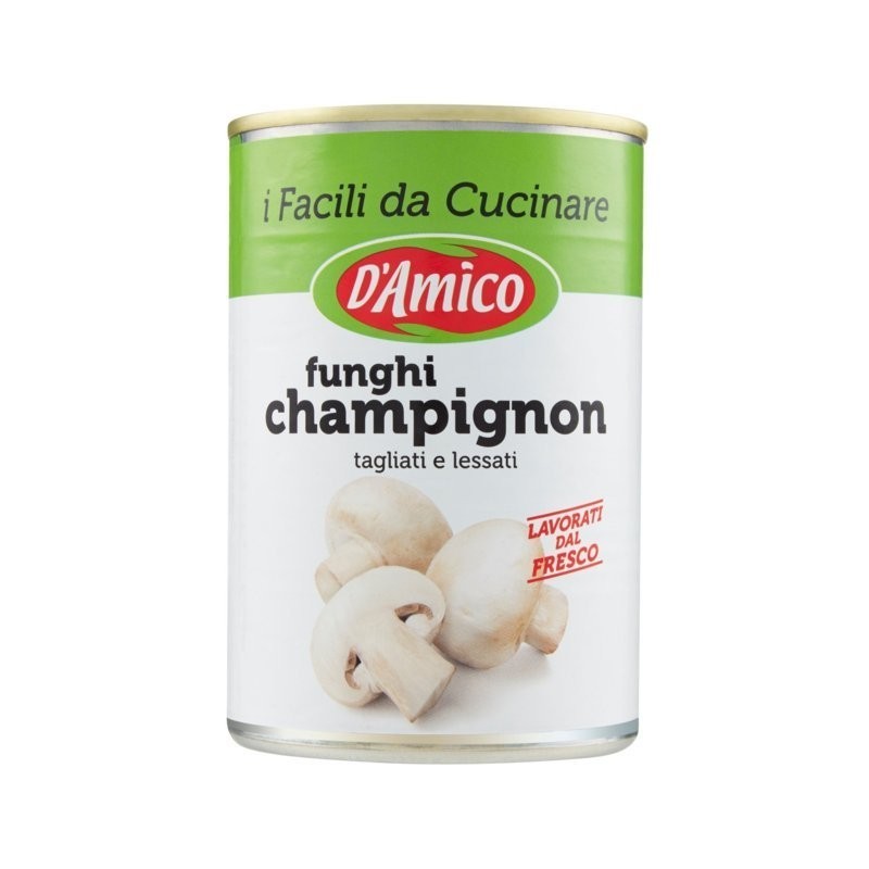 8005695001204D'amico Funghi Champignon Al Naturale 400gr