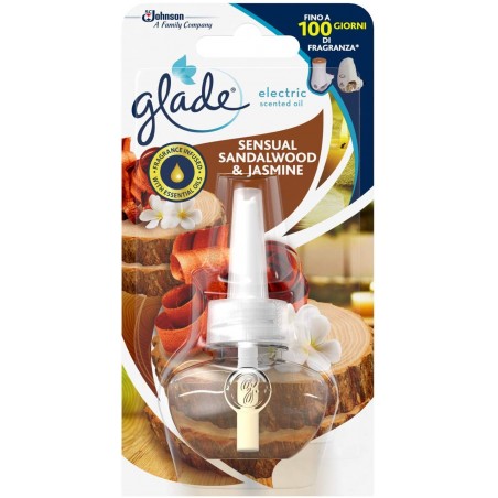 5000204116472Glade Elettrico Ricarica Sensual Sandalwood E Jasmine 20ml