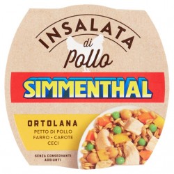 8004030925007Simmenthal Insalata Di Pollo Ortolana Con Farro Carote E Ceci 160gr