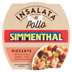8004030926004Simmenthal Insalata Di Pollo Piccante Con Fagioli, Mais E Olio Piccante 160gr