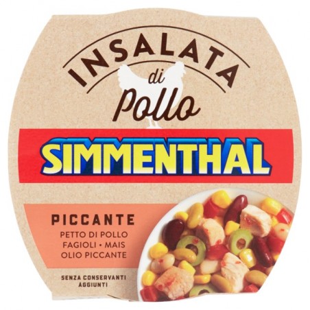 8004030926004Simmenthal Insalata Di Pollo Piccante Con Fagioli, Mais E Olio Piccante 160gr