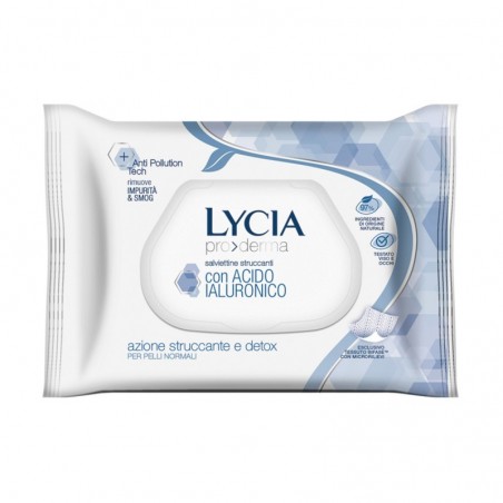 8002340015333Lycia Salviettine Struccanti Pelli Normali 20pz