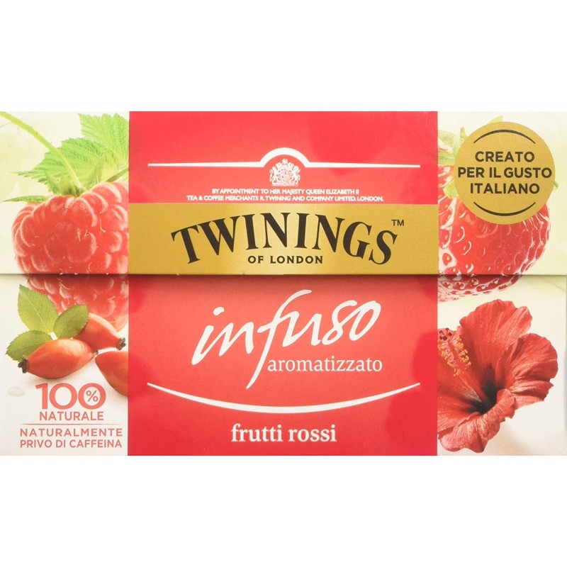 0070177177539Twining Infuso Frutti Rossi 20 Filtri