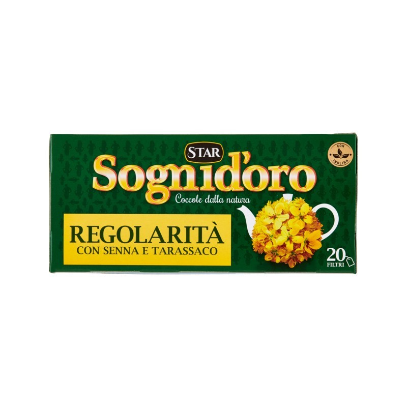 8000050457405Sognid'oro Tisana Regolarita' 20 Filtri 40gr