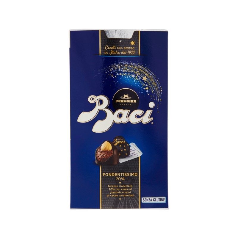 8000300337587Perugina Baci Bijoux Fondentissimo 70% 200gr