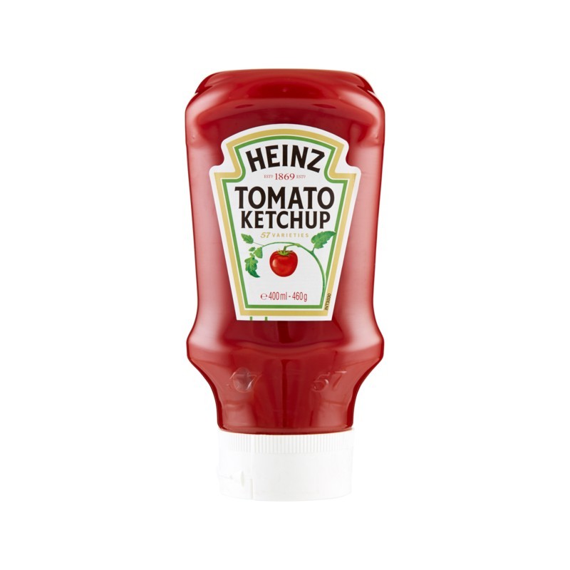 8715700421353Heinz Tomato Ketchup Top Down 400ml