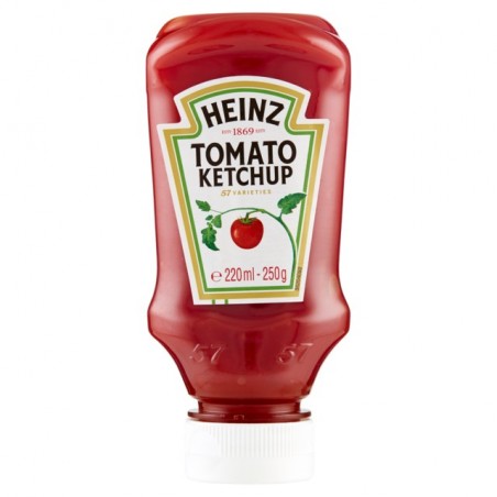 8715700421339Heinz Top Down Tomato Ketchup 220ml