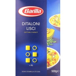 8076802085462Barilla 046 Ditaloni Lisci 500gr