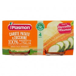 8001040093283Plasmon Omogeneizzato Carota,Patate E Zucchine 2x80gr