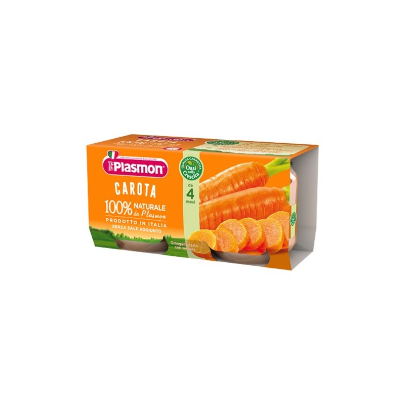 8001040418628Plasmon Omogeneizzato Carote 2x80gr
