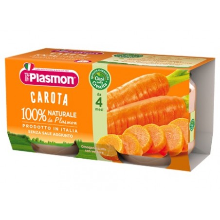 8001040418628Plasmon Omogeneizzato Carote 2x80gr