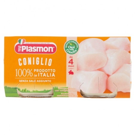 8001040011584Plasmon Omogeneizzato Coniglio 2x80gr