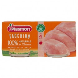 8001040011492Plasmon Omogeneizzato Tacchino 2x80gr