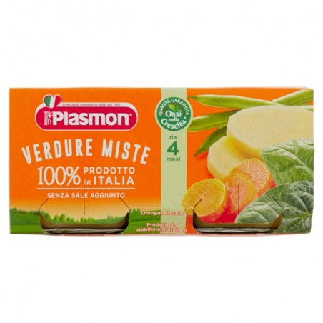 8001040017005Plasmon Omogeneizzato Verdure Miste 2x80gr