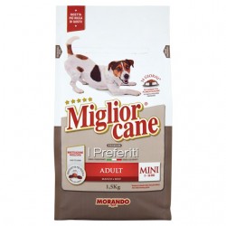8007520023306Miglior Cane I Preferiti Crocchette Adult Mini Gusto Manzo 1500gr
