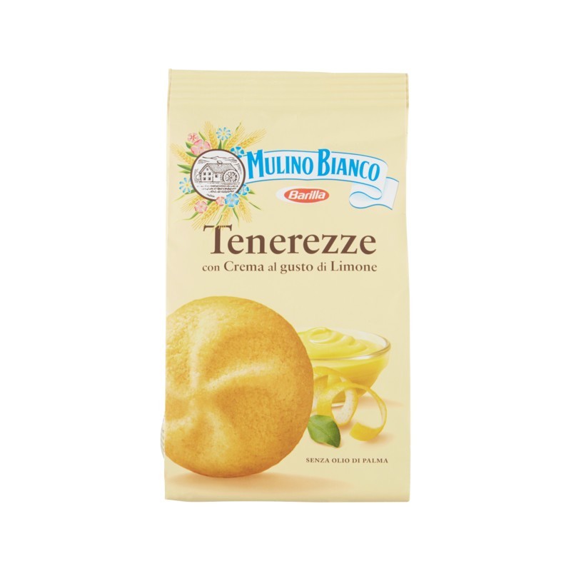 8076809529969Mulino Bianco Tenerezze Con Crema Al Gusto Di Limone 200gr