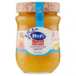 8000080004334Hero Light Confettura Pesche 280gr